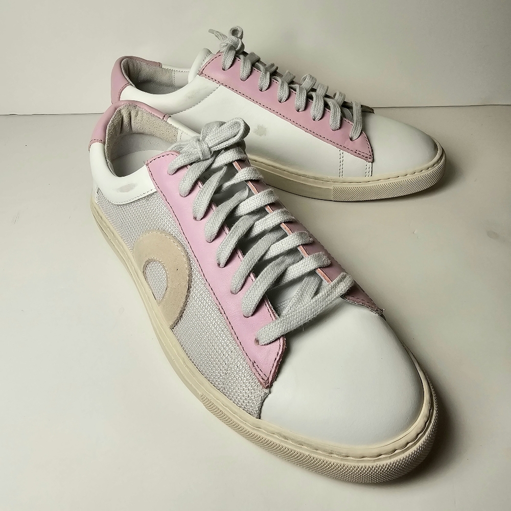 OLIVER CABELL LOW 1 SWIFT ITALIAN LEATHER SNEAKER 38